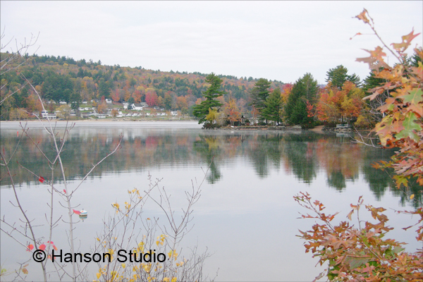 Newfound Lake, NH - Pilot Point - Fall - Far